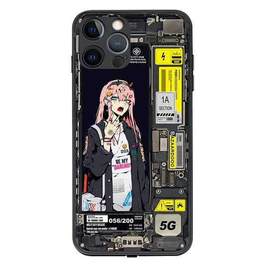 Zero-two Darling in the Franxx LED Phone Case for iPhone