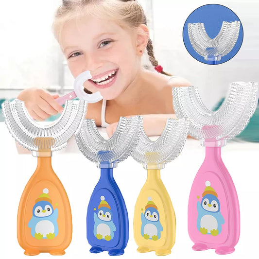 Revolutionary U-Shaped Kids' Toothbrush - Fun & Easy Oral Care