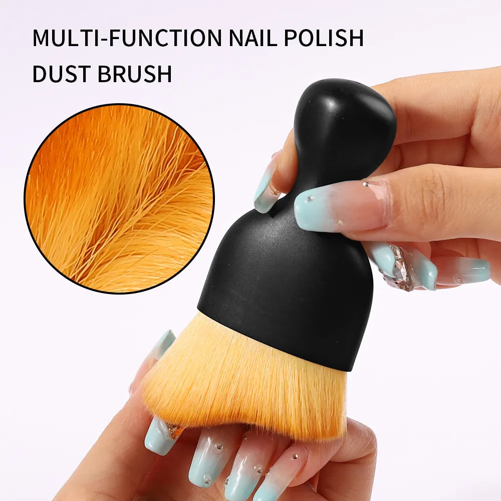 Premium Nail Art Dust Brush – Essential Manicure Tool for Flawless Finish