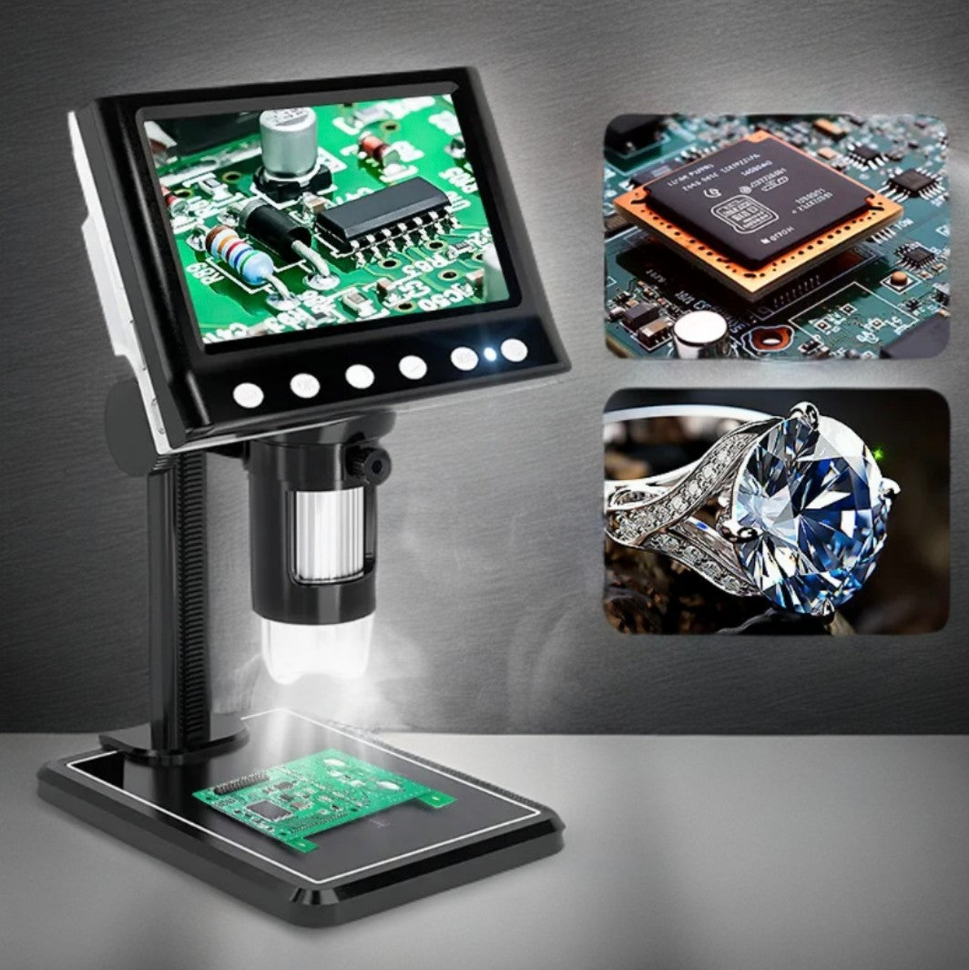 Explorer's Lens Pro: HD Digital Microscope for Budding Scientists