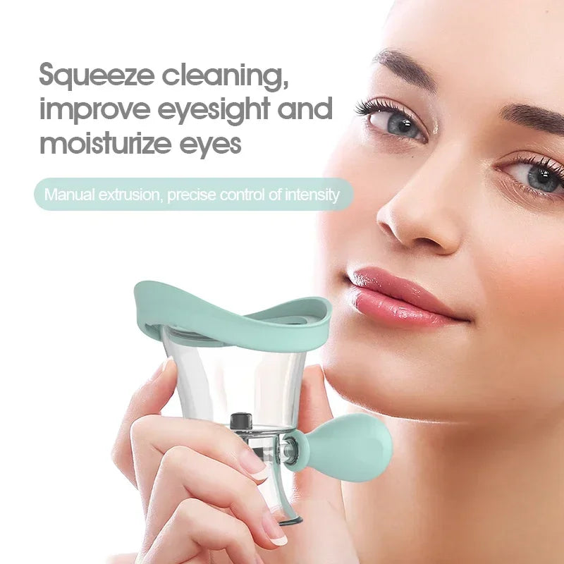 HydraClean Silicone Eye Wash System: Gentle & Precise Eyecare Innovation