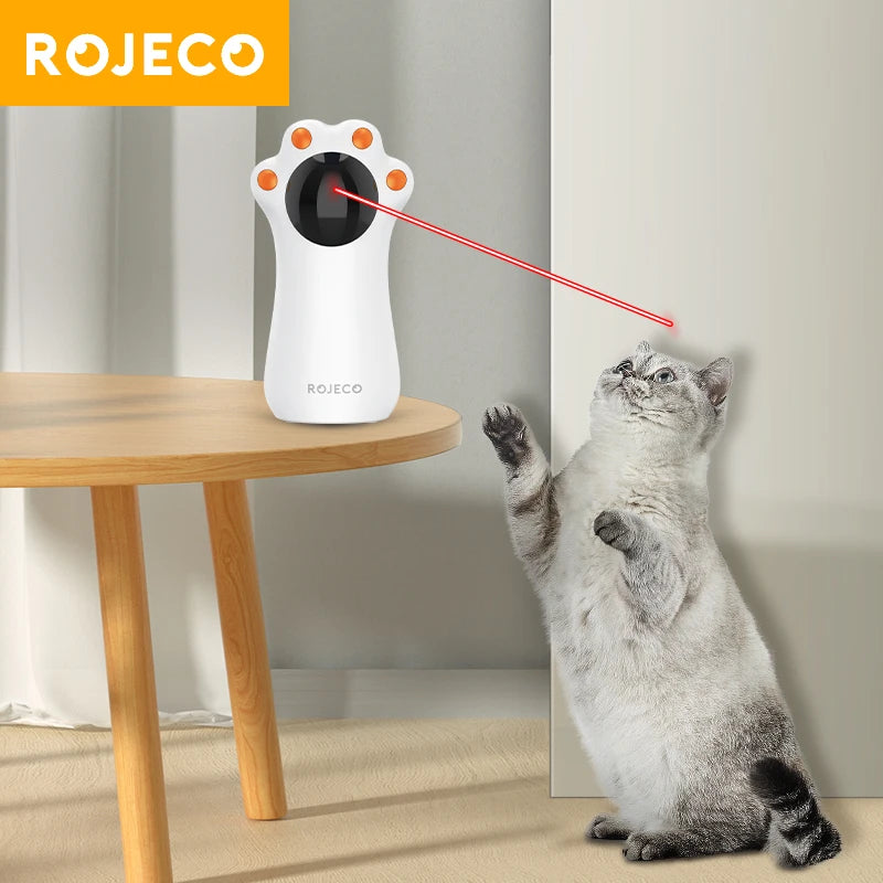 Triple-Mode Interactive Laser Cat Toy: Endless Fun for Pets