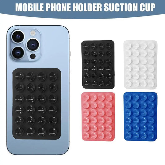 Sticky Grippy Suction Phone Holder - Versatile, Portable, Hands-Free