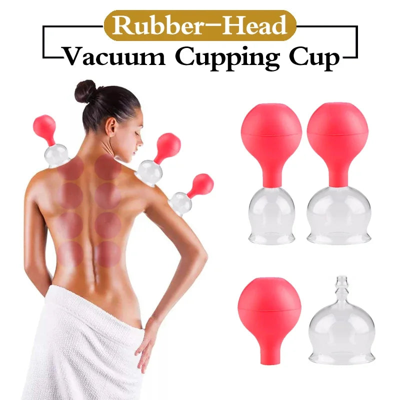 Zhongyan Taihe Therapeutic Glass Vacuum Cupping - Multi-Size Massage Cups