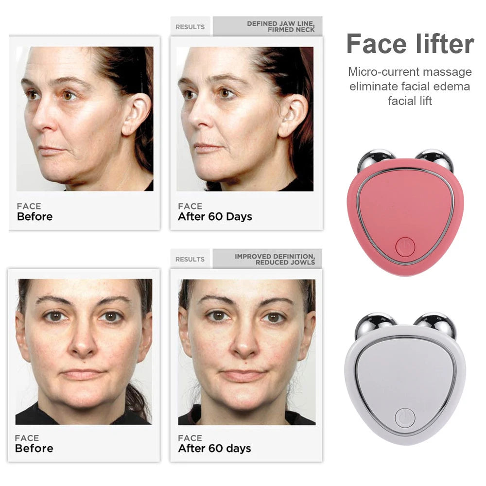 UltraLift EMS Facial Toner - Microcurrent Face Lifting and Skin Tightening Device