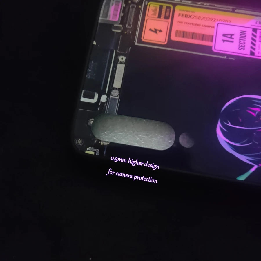 Lucy's Cyberpunk Edgerunners LED Glow Phone Case - Illuminate Your Samsung