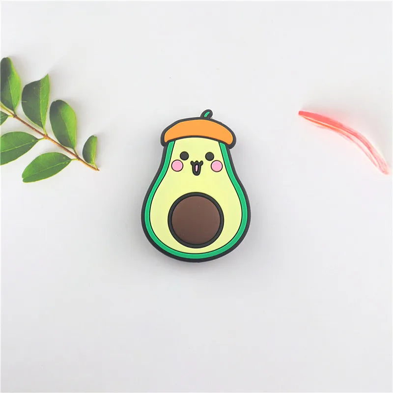 Cute Cartoon Avocado Phone Holder - Universal Stand for iPhone, Samsung, and More