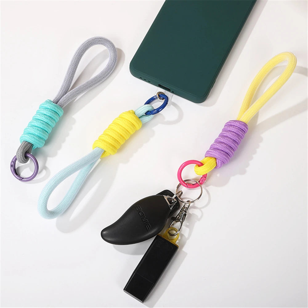 Playful Braided Keychain - Elegant, Durable, Versatile Accessory