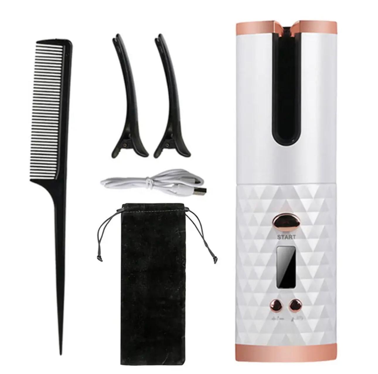 GoCurls: Portable Smart Wireless Hair Curler with Ceramic Tech