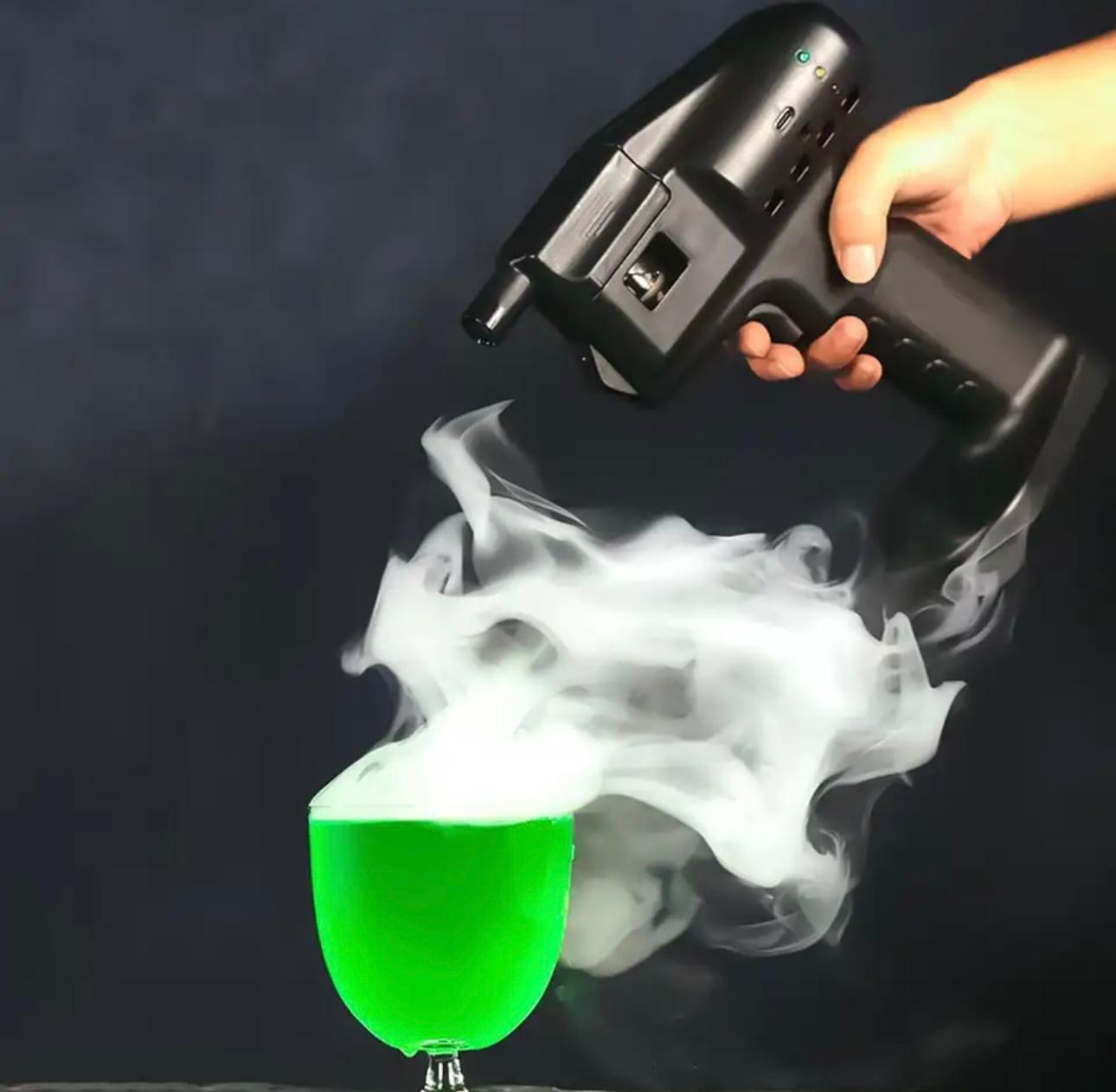 AromaFusion Cocktail Smoker: USB-Powered Smoke Bubble Gun