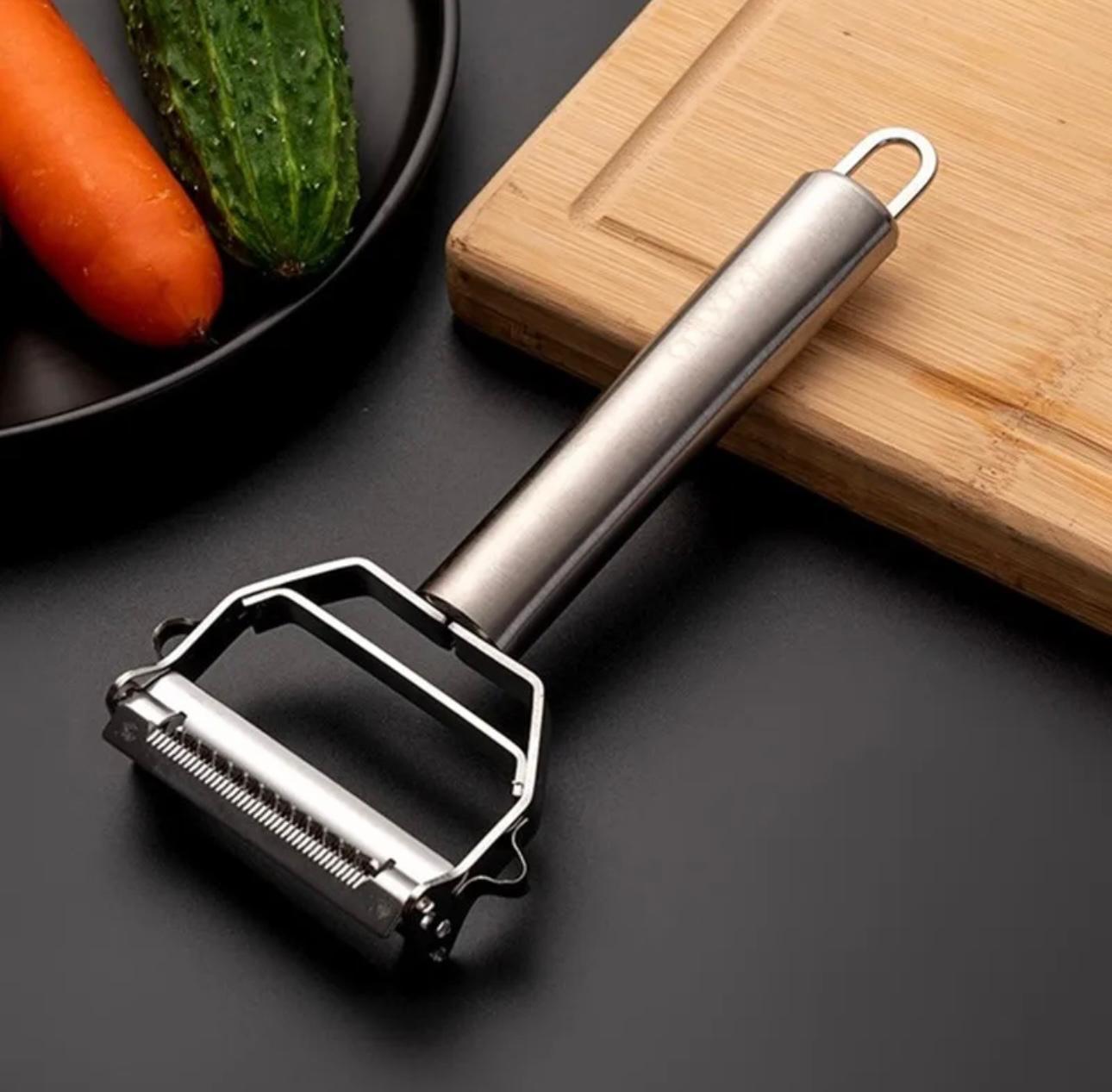 Kitchen Master 4-in-1 Peeler: Versatile Multi-Function Prep Tool