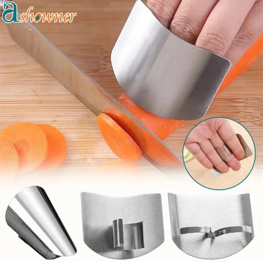 Stainless Steel Finger Guards - Ultimate Kitchen Safety for Chefs