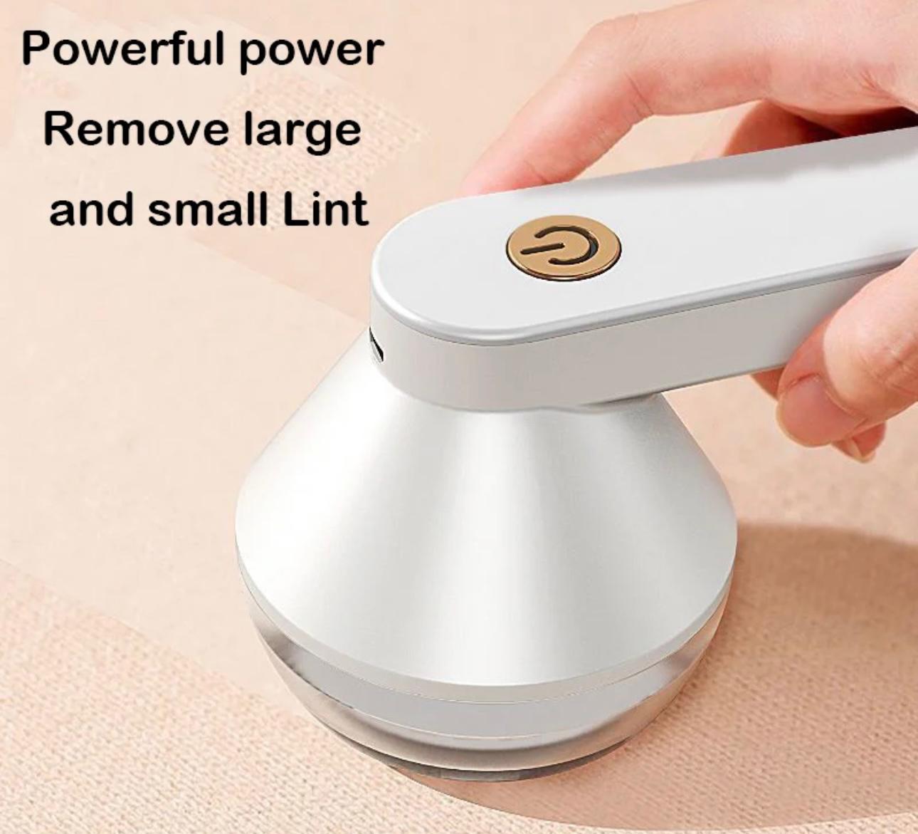 Ultimate 6-Blade Portable Fabric Shaver: USB Rechargeable Lint and Fuzz Remover