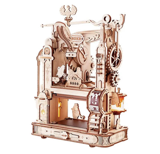 Historical 3D Printing Press Puzzle - Interactive Model Kit