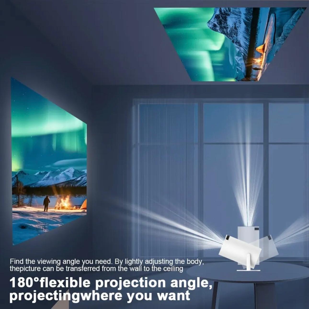 Projector HY300 PRO: 4K Upscaling Home Cinema Experience