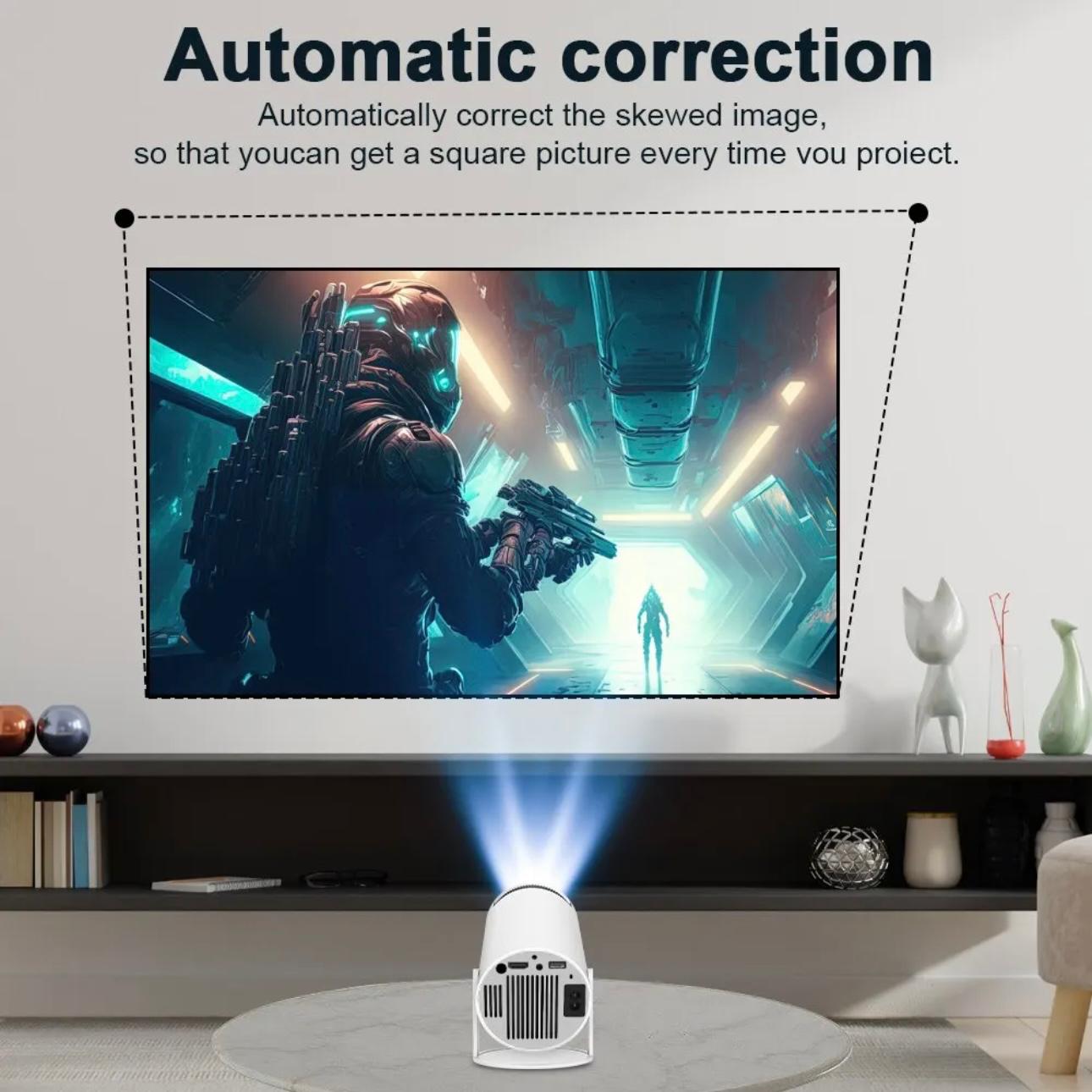 Projector HY300 PRO: 4K Upscaling Home Cinema Experience