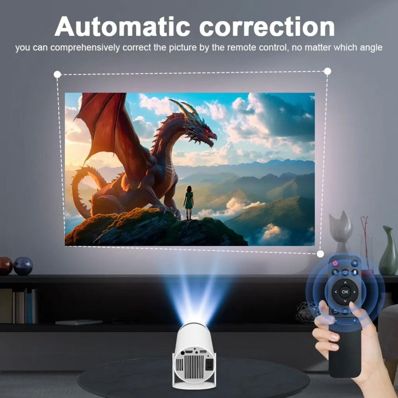 Projector HY300 PRO: 4K Upscaling Home Cinema Experience