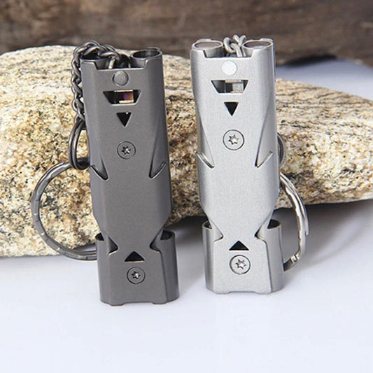 EchoGuard 180dB Dual-Tone Outdoor Survival Whistle