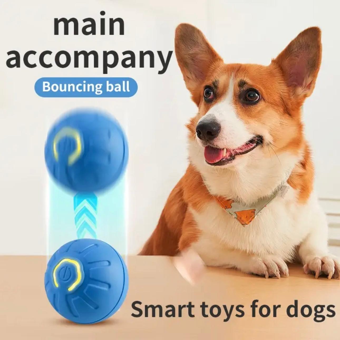 PlaySphere Smart Interactive Dog & Cat Toy Ball – LED & Auto-Move