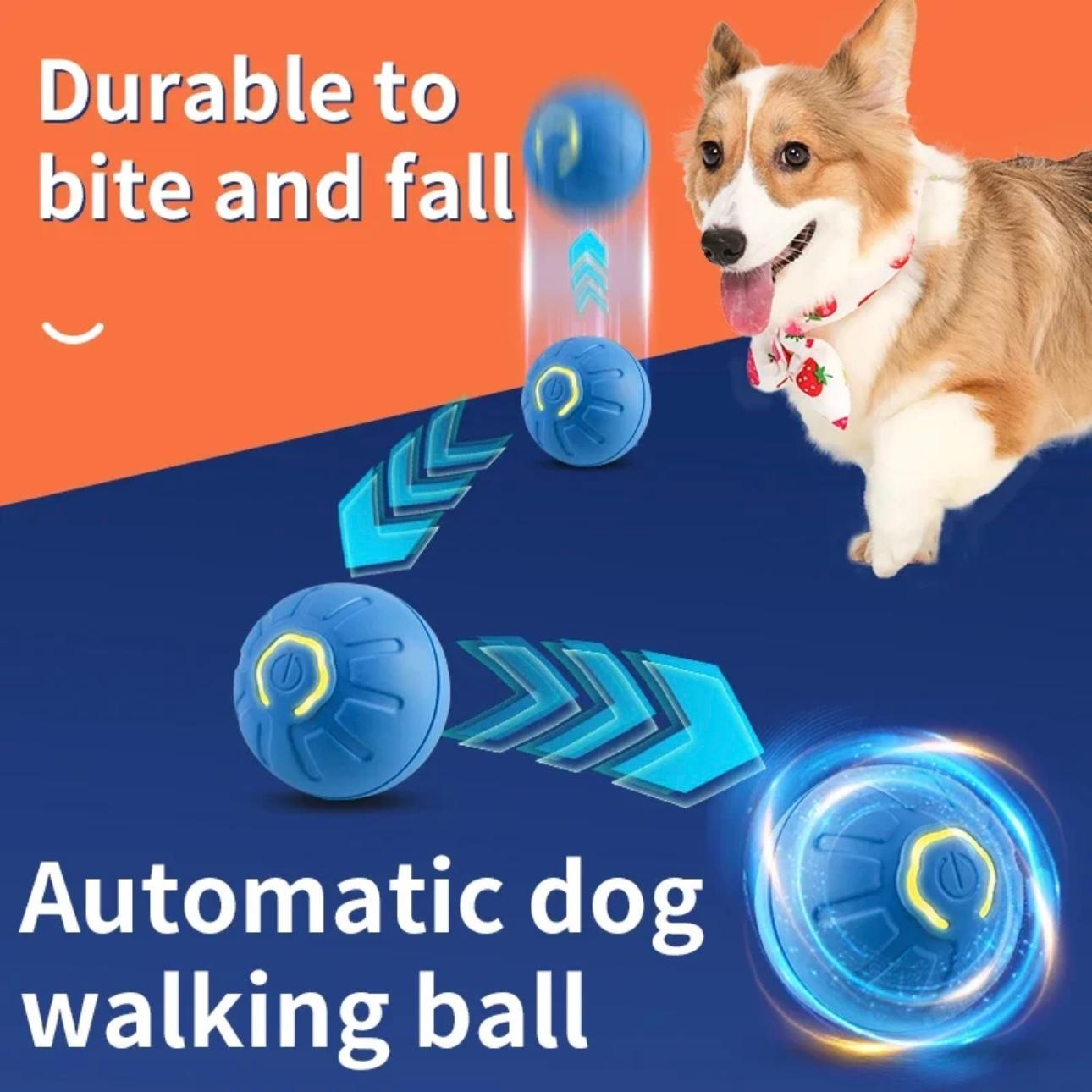 PlaySphere Smart Interactive Dog & Cat Toy Ball – LED & Auto-Move