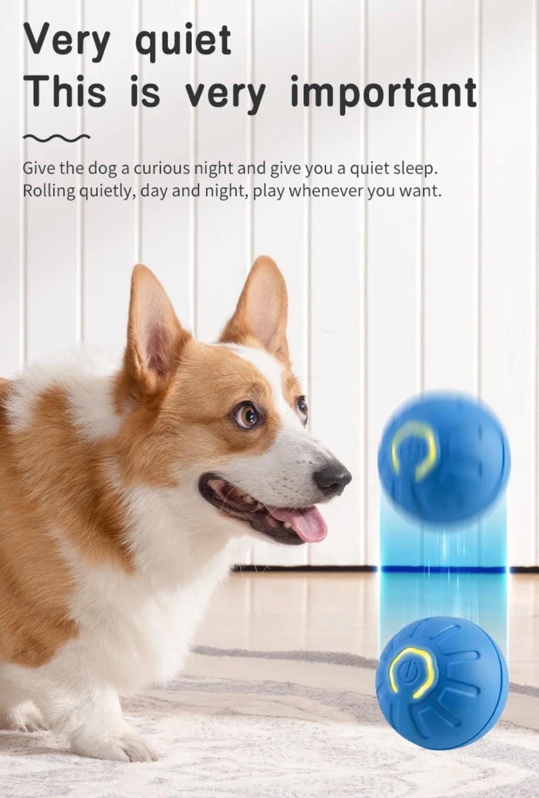 PlaySphere Smart Interactive Dog & Cat Toy Ball – LED & Auto-Move