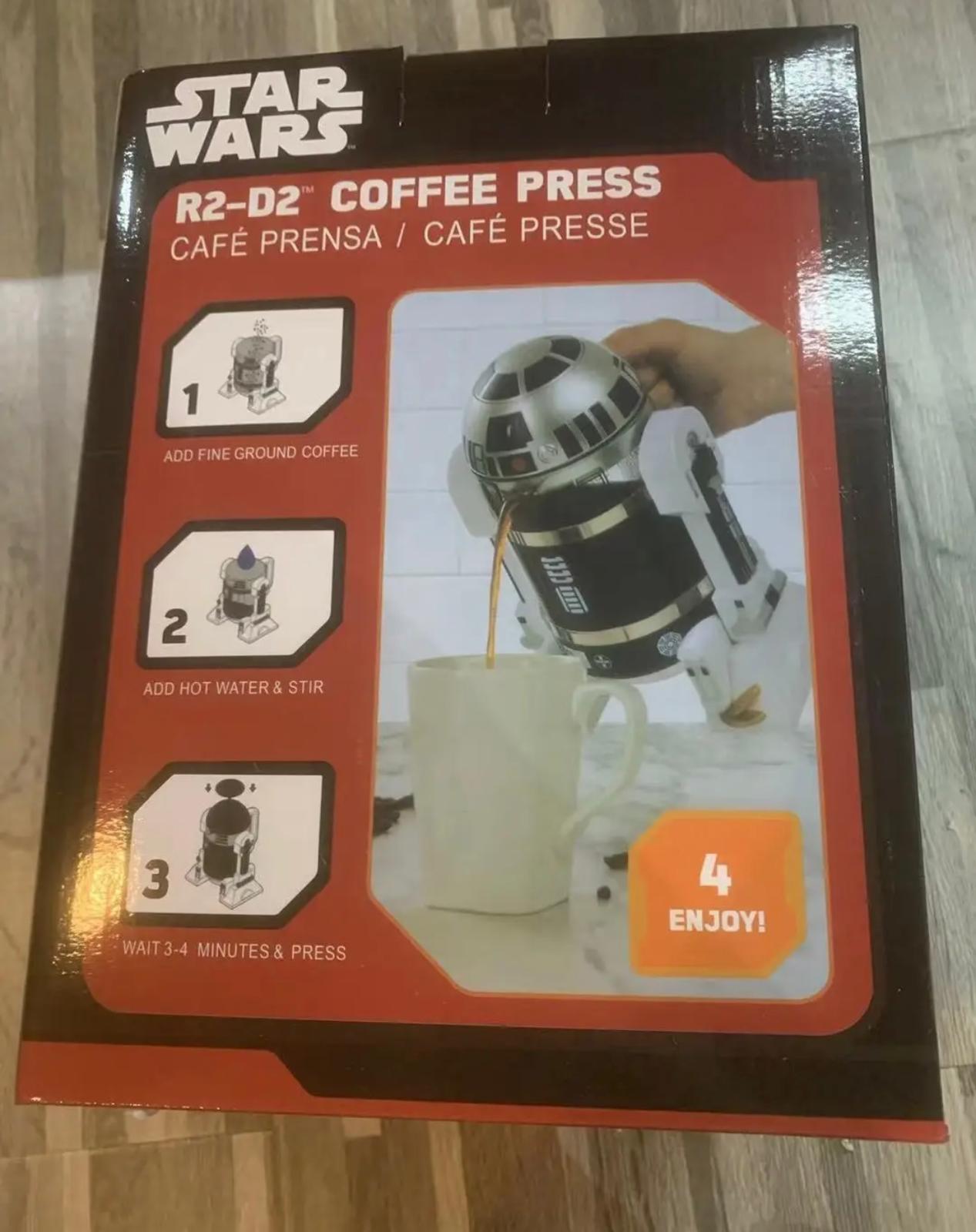 Galactic Brew R2-D2 Coffee Maker - Star Wars Inspired Moka Machine